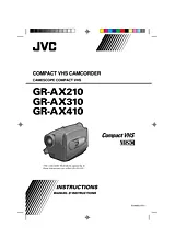 JVC GR-AX210 Справочник Пользователя