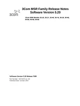 3com MSR 20-20 Release Note