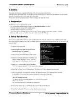 Panasonic WV-NP240 User Manual