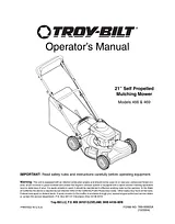 Troy-Bilt 466 Manual De Usuario