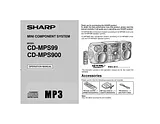Sharp CD-MPS900 User Manual