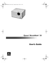 Epson 25 User Manual