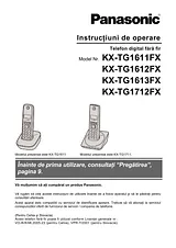 Panasonic KXTG1712FX Guida Al Funzionamento