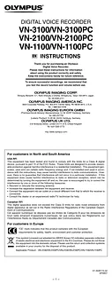 Olympus VN-3100PC Manual De Usuario