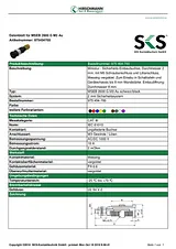 Sks Hirschmann Safety jack socket Socket, vertical vertical Pin diameter: 2 mm Grey MSEB 2600 G M3 Au 1 pc(s) 975454706 데이터 시트