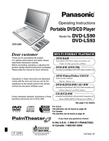 Panasonic DVD-LS90 Manuel D’Utilisation