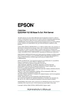 Epson C82378 Справочник Пользователя