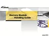 CnMemory DDR I 1GB M2Y1G64DS8HC1G-5T User Manual