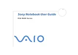 Sony PCG-R600 User Manual