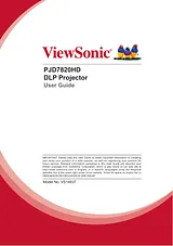 Viewsonic PJD7820HD ユーザーズマニュアル