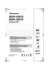 Pioneer BDP-53FD Справочник Пользователя