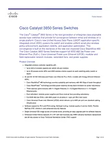 Cisco Catalyst 3850 WS-C3850-48U-L Manuel D’Utilisation
