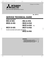 Mitsubishi Electronics MXZ-ANA User Manual