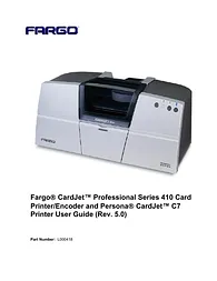 FARGO electronic 410 ユーザーズマニュアル