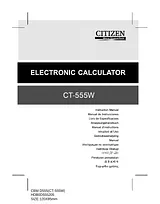 Citizen CT-555W Manual De Usuario