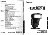 Canon Speedlite 430EX II 2805B003 Manual Do Utilizador