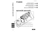 Canon optura20 사용자 설명서