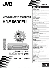 JVC HR-S8600EU Справочник Пользователя