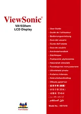 Viewsonic VS11419 Справочник Пользователя