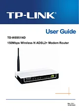 TP-LINK TD-W8951ND 사용자 설명서