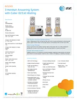 AT&T EL52303 Specification Guide