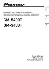 Pioneer GM-5400T Manuel D’Utilisation