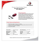Targus Wired Mini Optical Mouse AMU01EU-21 Leaflet