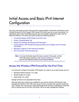 Netgear FVS318N – Prosafe Wireless N VPN Firewall Quick Setup Guide