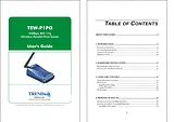 Trendnet TEW-P1PG Справочник Пользователя