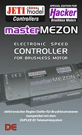 Jeti Operating voltage continuous current connector system JR 11009120 Manual Do Utilizador