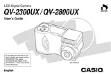 Casio QV-2800UX Manual Do Utilizador