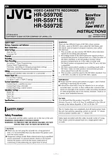 JVC HR-S5971E Manuale Utente