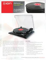 ION Audio PURE LP PROFILELP Leaflet