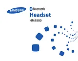 Samsung HM1800 Справочник Пользователя