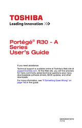 Toshiba R30-A User Manual