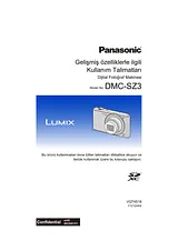 Panasonic DMCSZ3EG Guía De Operación