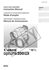 Canon Optura 200MC Manual De Instrucciónes