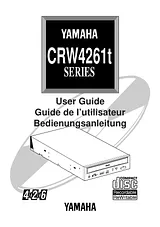 Yamaha CRW4261t-NB Manual Do Utilizador