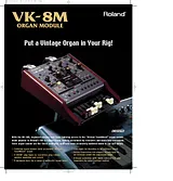 Roland VK-8M 产品宣传页