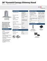 Bosch HCP36651UC 製品データシート