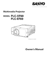 Sanyo PLC-EF60 Manuale Utente