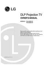 LG RU-44SZ51D Owner's Manual