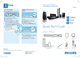 Philips HTS3156/93 Guía De Instalación Rápida