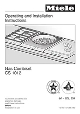 Miele CS1012 User Manual