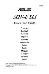 ASUS M2N-E SLI Manual Do Utilizador