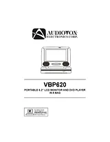 Audiovox vbp620 사용자 가이드