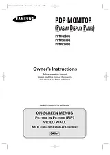 Samsung ppm42h3 사용자 가이드