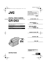 JVC GR-D63 ユーザーズマニュアル