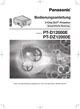Panasonic PT-DZ12000E Guida Al Funzionamento