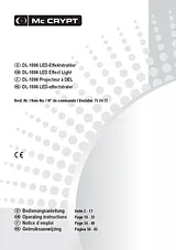 Mc Crypt LED bar No. of LEDs: 108 DL-1006 DL-1006 Ficha De Dados